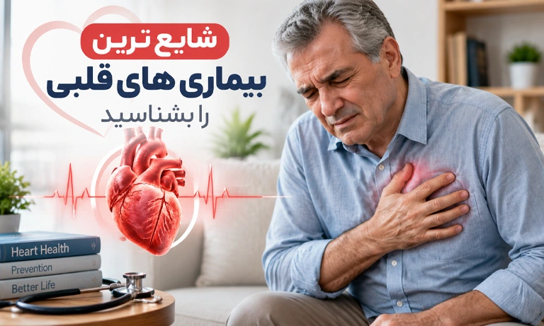 بیماری های قلبی شایع