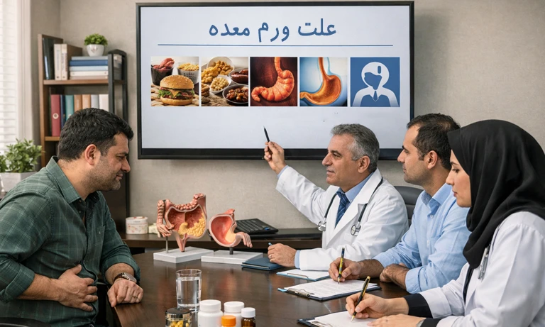 علت های ورم معده