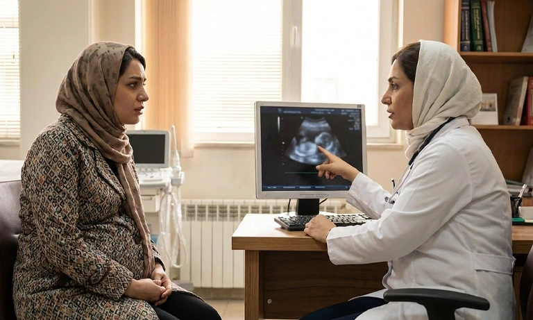 علت کیست تخمدان در بارداری