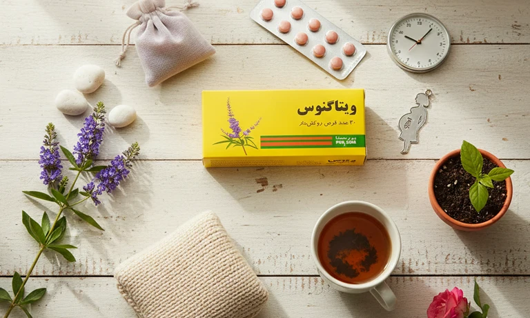 زمان مصرف قرص ویتاگنوس