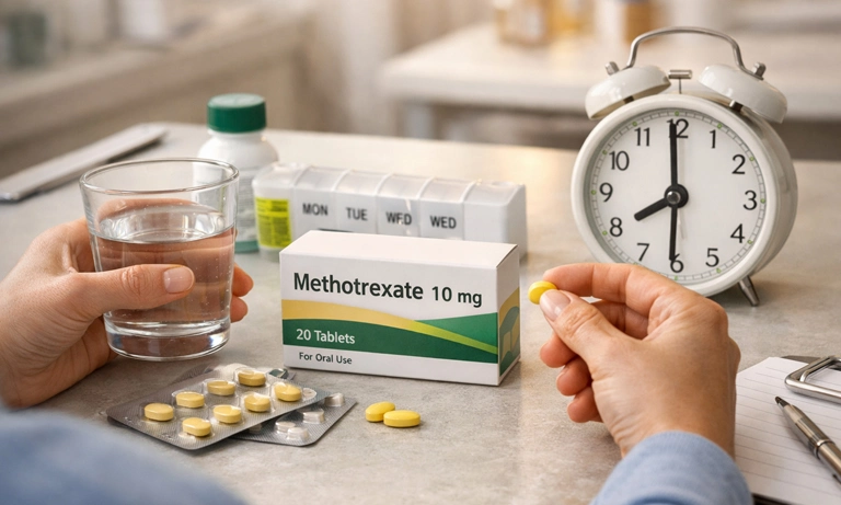 بهترین زمان مصرف قرص متوتروکسایت