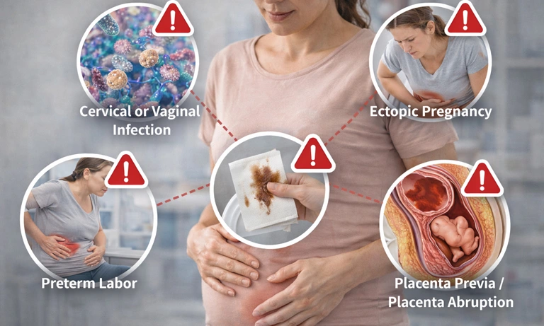 لکه بینی در بارداری