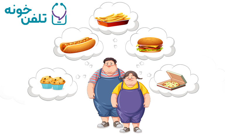 دلایل چاقی در کودکان