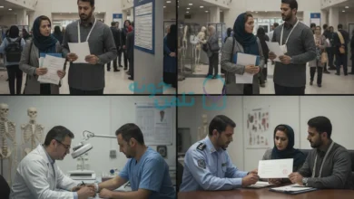 بعد از گرفتن نامه پزشک قانونی