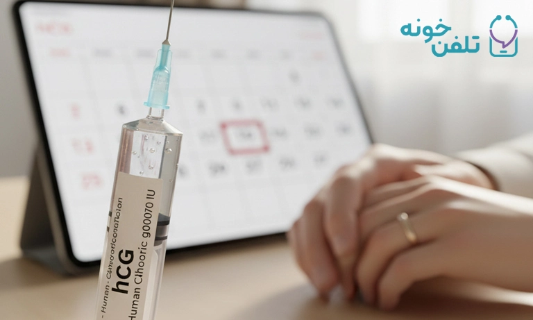 بهترین زمان نزدیکی بعد از تزریق آمپول hcg
