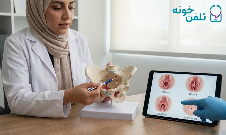 تشخیص سالم بودن پرده بکارت