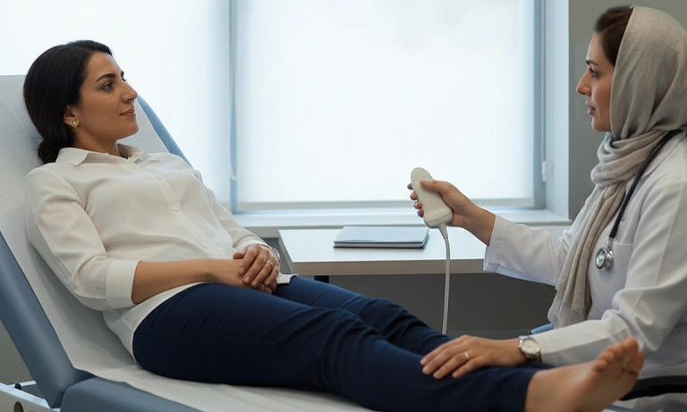 زمان سونوگرافی رحم و تخمدان