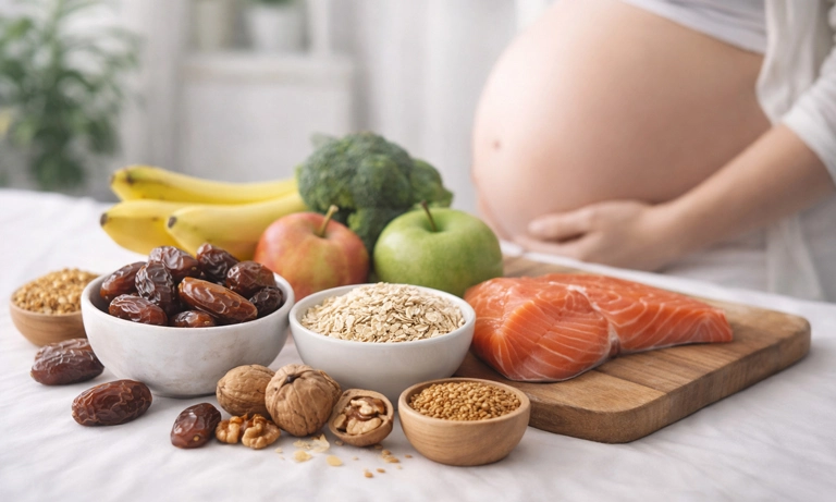 بهترین غذاهای زایمان طبیعی