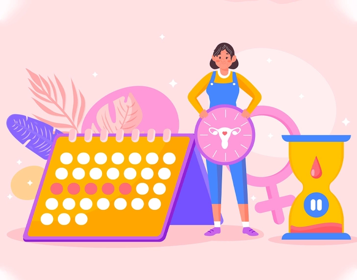 دلایل پریود نشدن