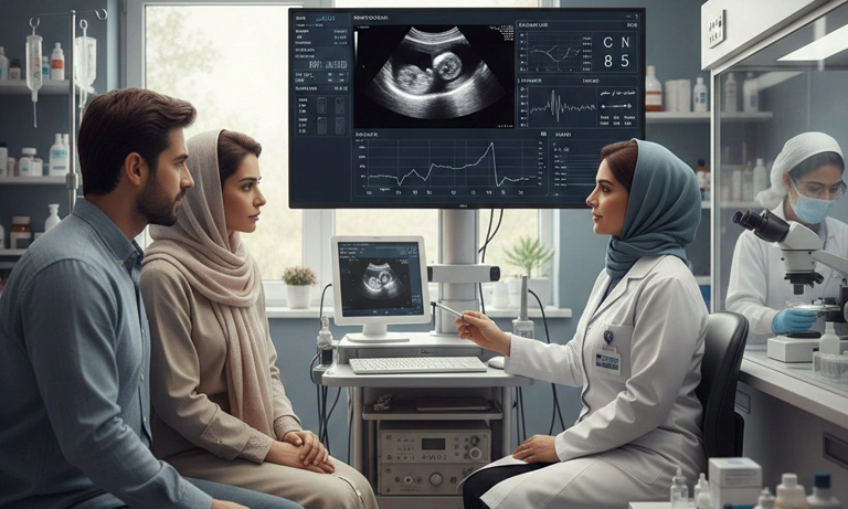 مراحل انجام عمل ای وی اف