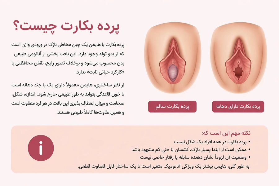 پرده بکارت چیست