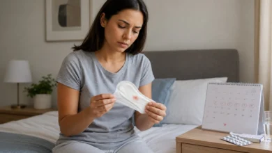 علت لکه بینی قبل و بعد از پریود