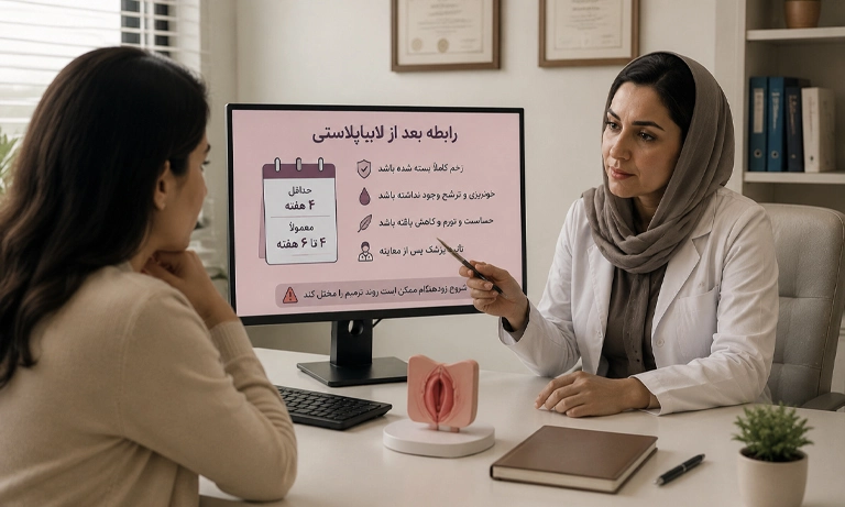 رابطه بعد از لابیاپلاستی