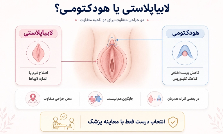 لابیاپلاستی و هودکتومی