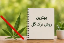 بهترین روش ترک گل