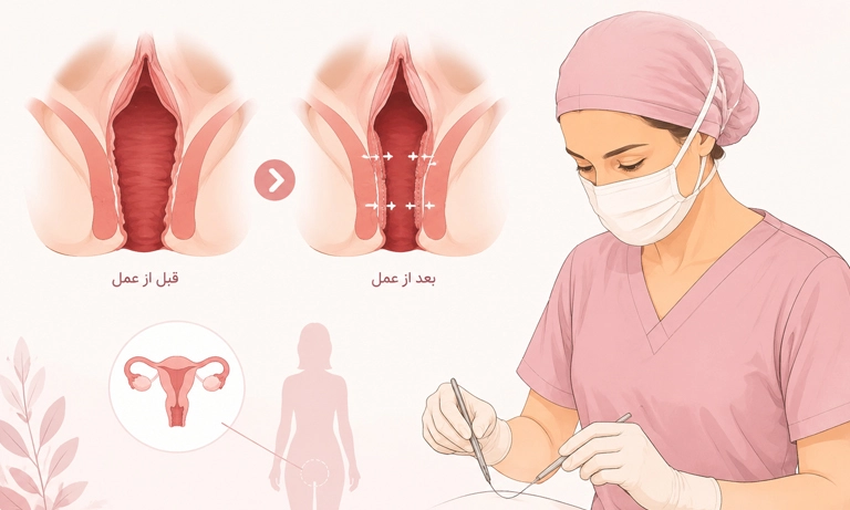 عمل تنگ کردن واژن