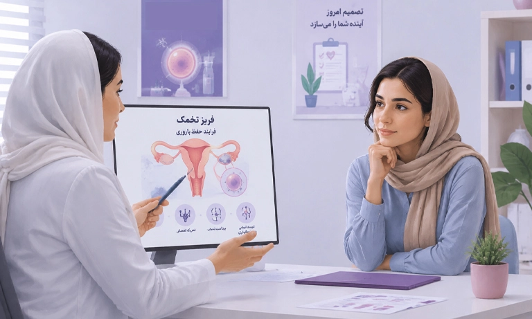 فریز تخمک برای دختر مجرد