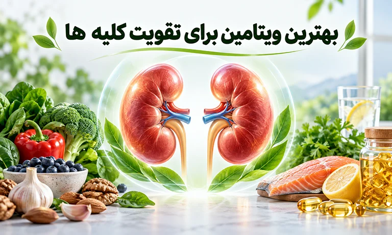 بهترین ویتامین برای تقویت کلیه ها را بشناسید!